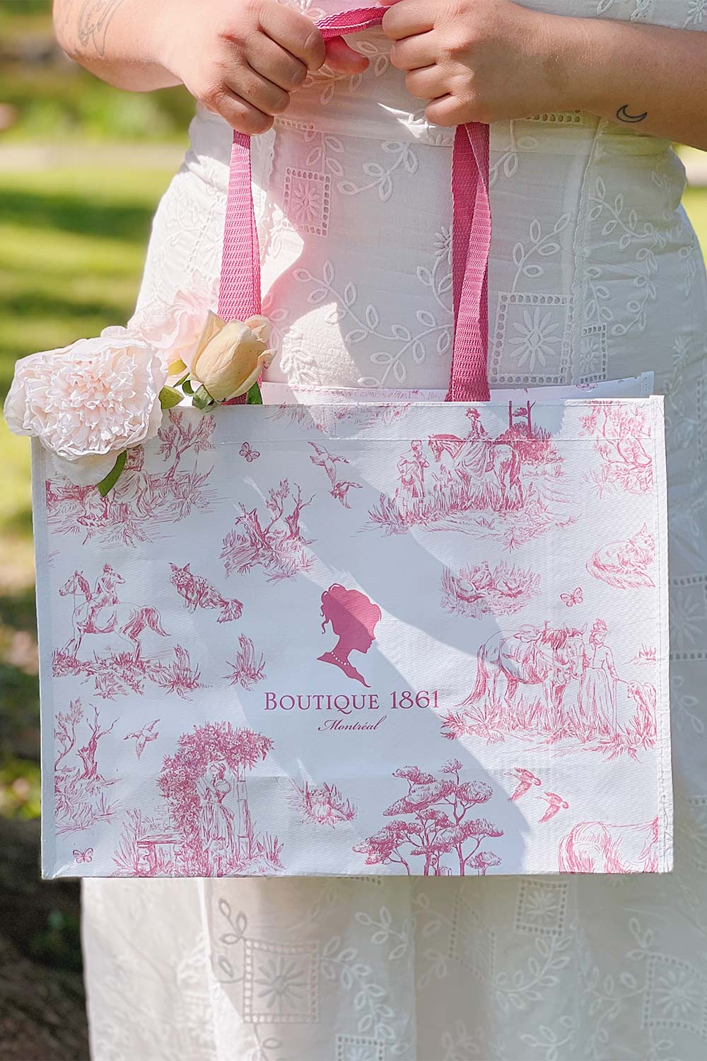 Pink harrods bag shop