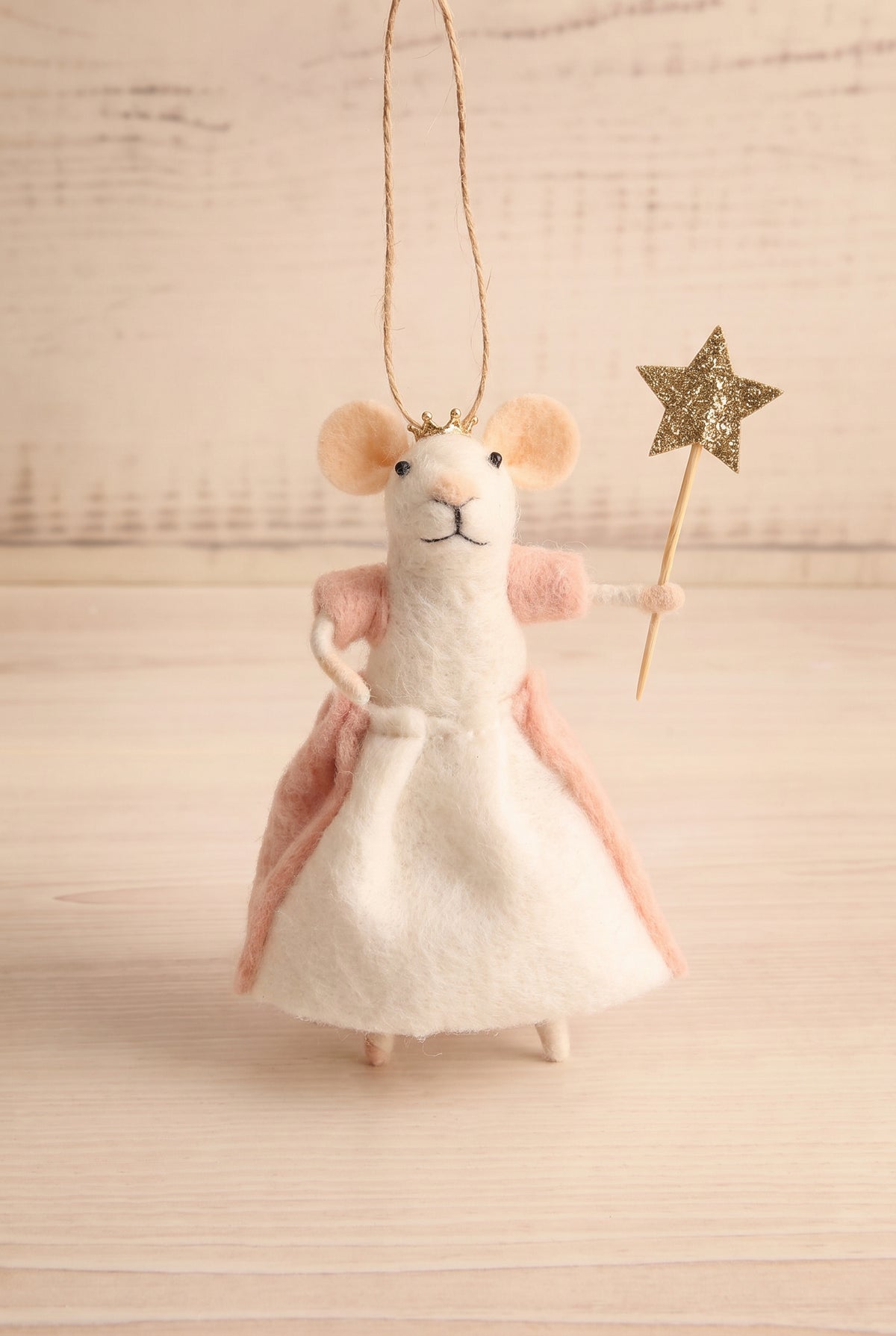 view of glinda the good mouse Eclectic Holiday Mouse Ornament - 8 Options at Maison garçonne