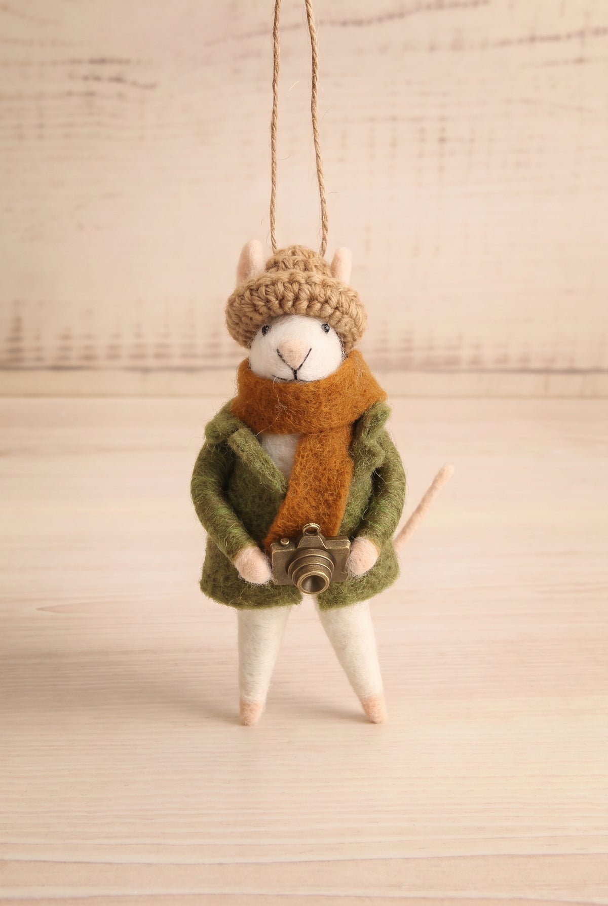 view of photographer philip Outdoor Holiday Mouse Ornament - 10 Options at Maison garçonne