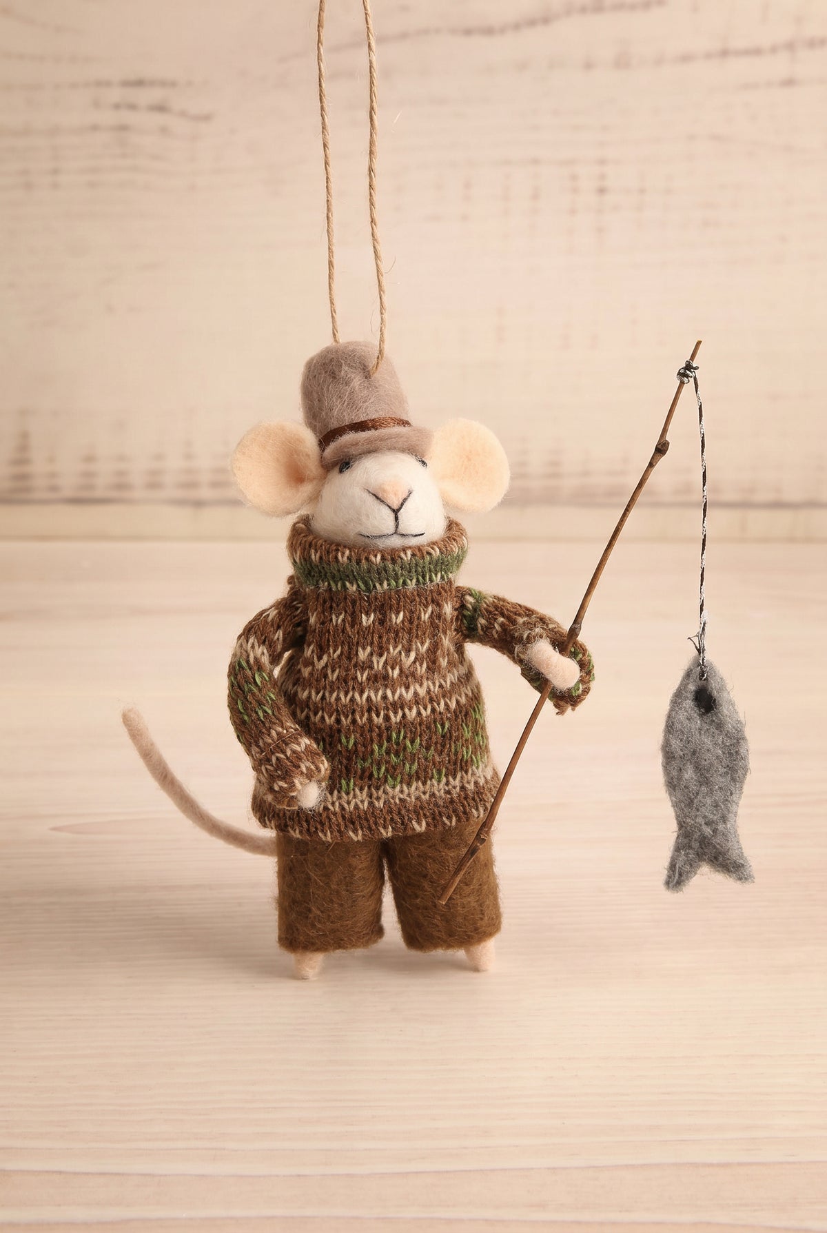 view of fisherman frank Outdoor Holiday Mouse Ornament - 10 Options at Maison garçonne