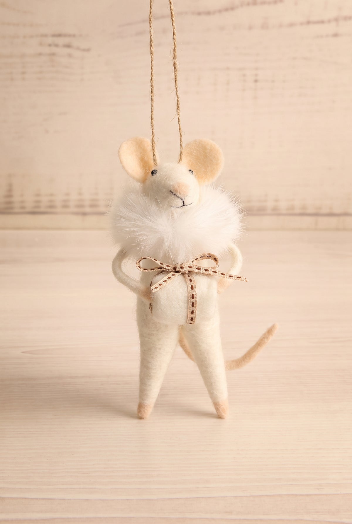 view of gifting gracie Gifting Holiday Mouse Ornament - 3 Options at Maison garçonne
