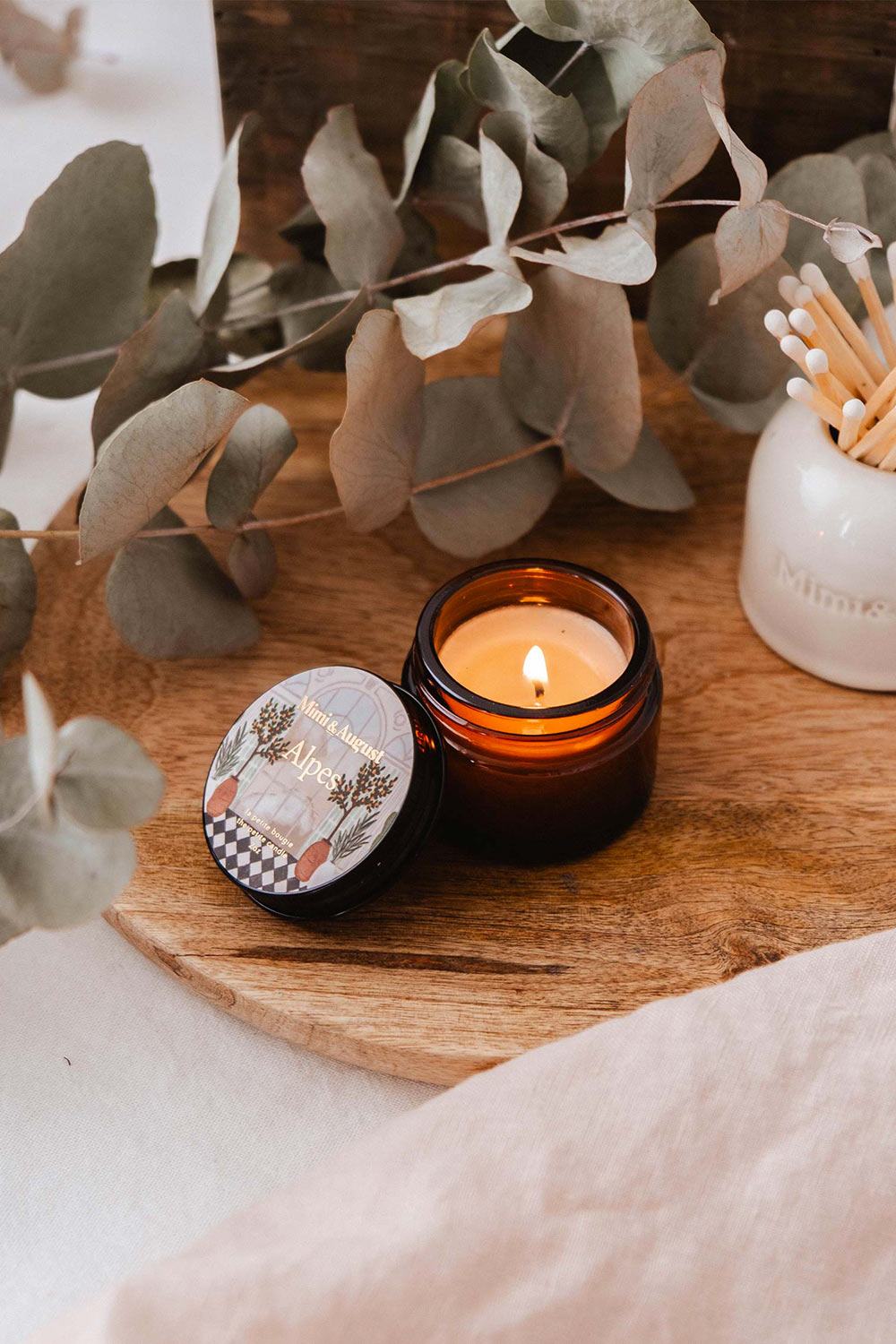 Alpes Reusable Candle | Maison garçonne mimi