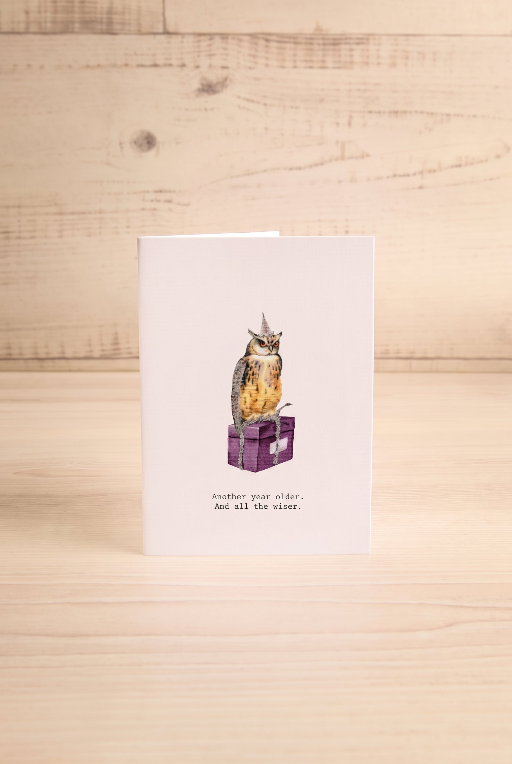 Another Year Older Small Greeting Card | Maison Garçonne