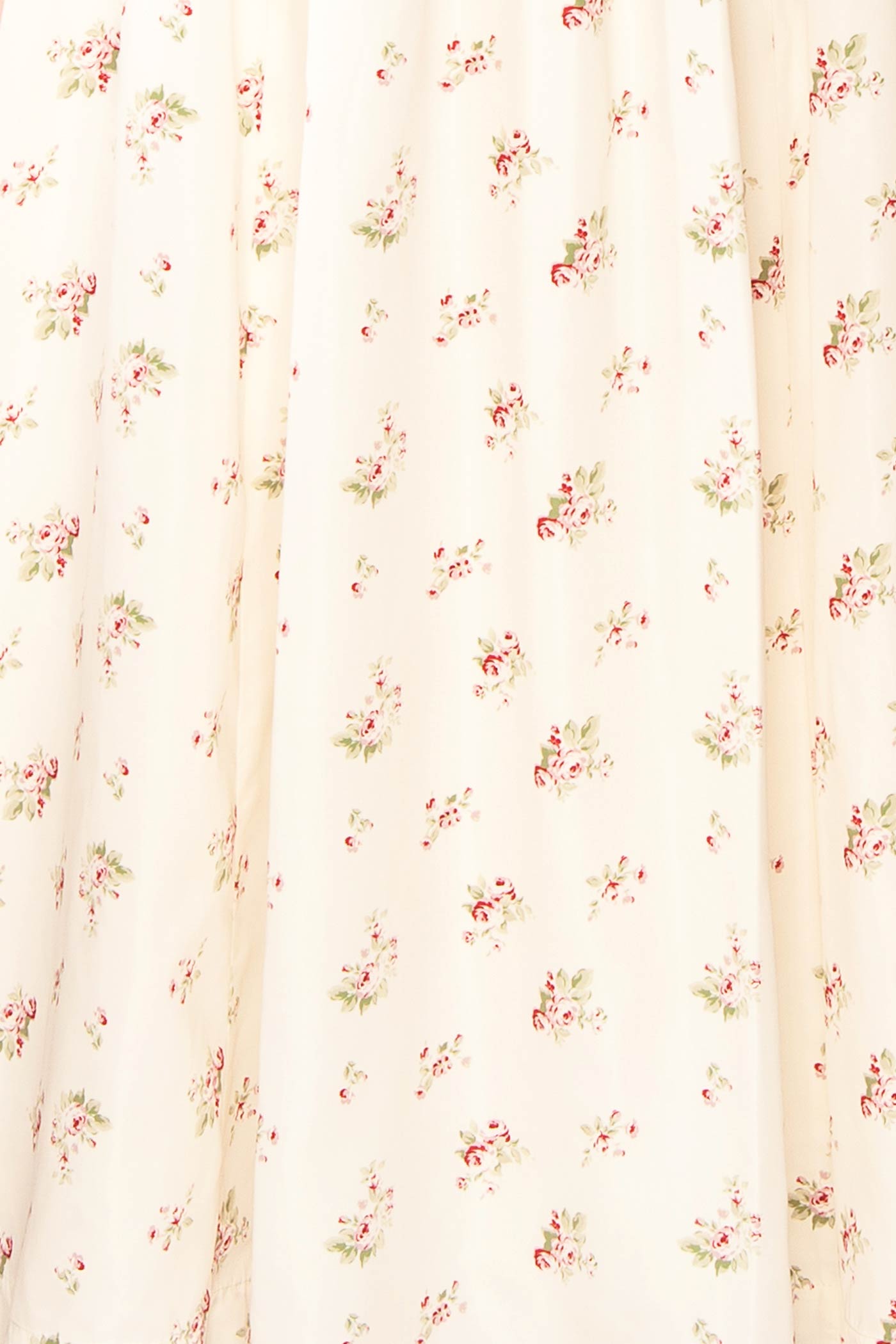 Ashleigh Floral Midi Dress with Contrast Top | Boutique 1861 detailed pattern
