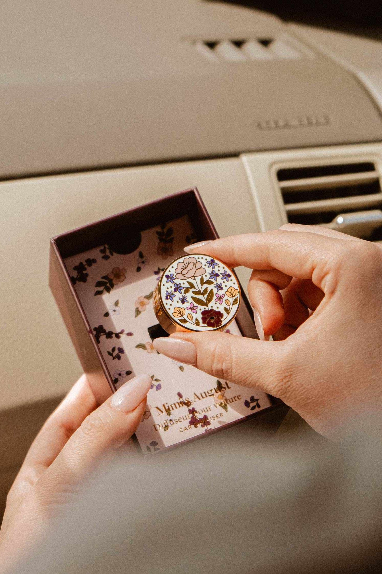 Floral Car Diffuser