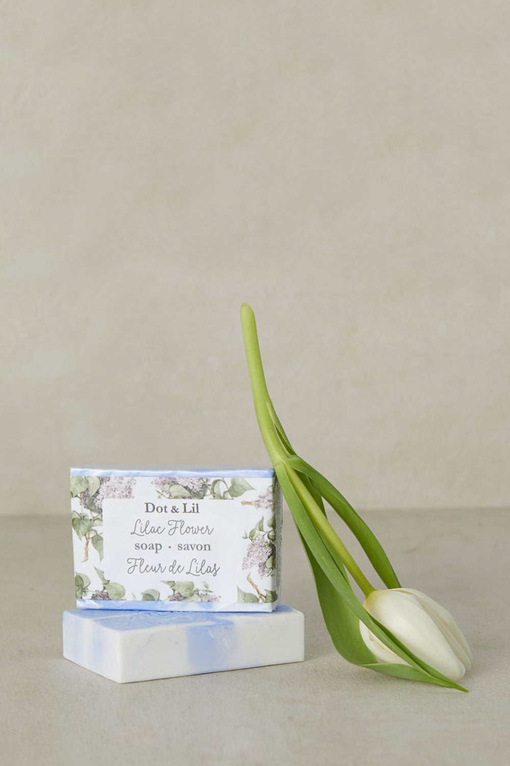 Savon Fleur de Lilas Vegan Lilac Soap |Maison garçonne Dot&Lil