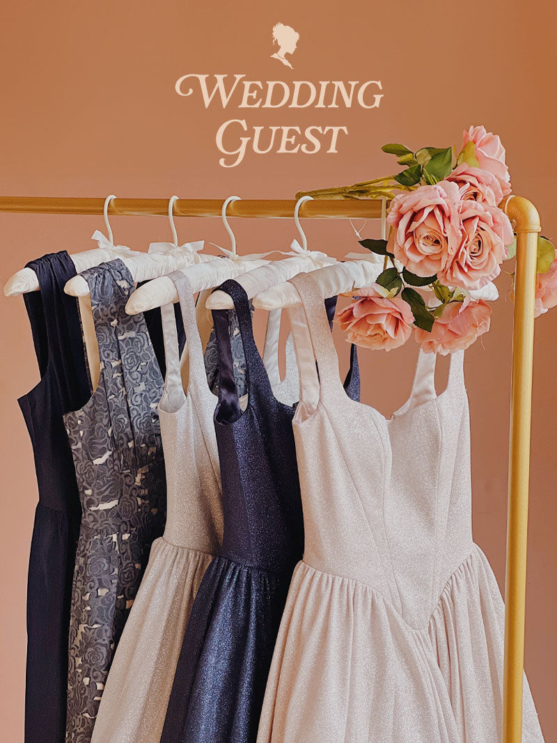 Boutique 1861, Banner of a rack of dresses