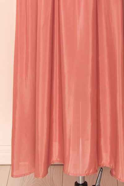Fiorana Pink Midi Dress w/ Long Sleeves | Boutique 1861 bottom