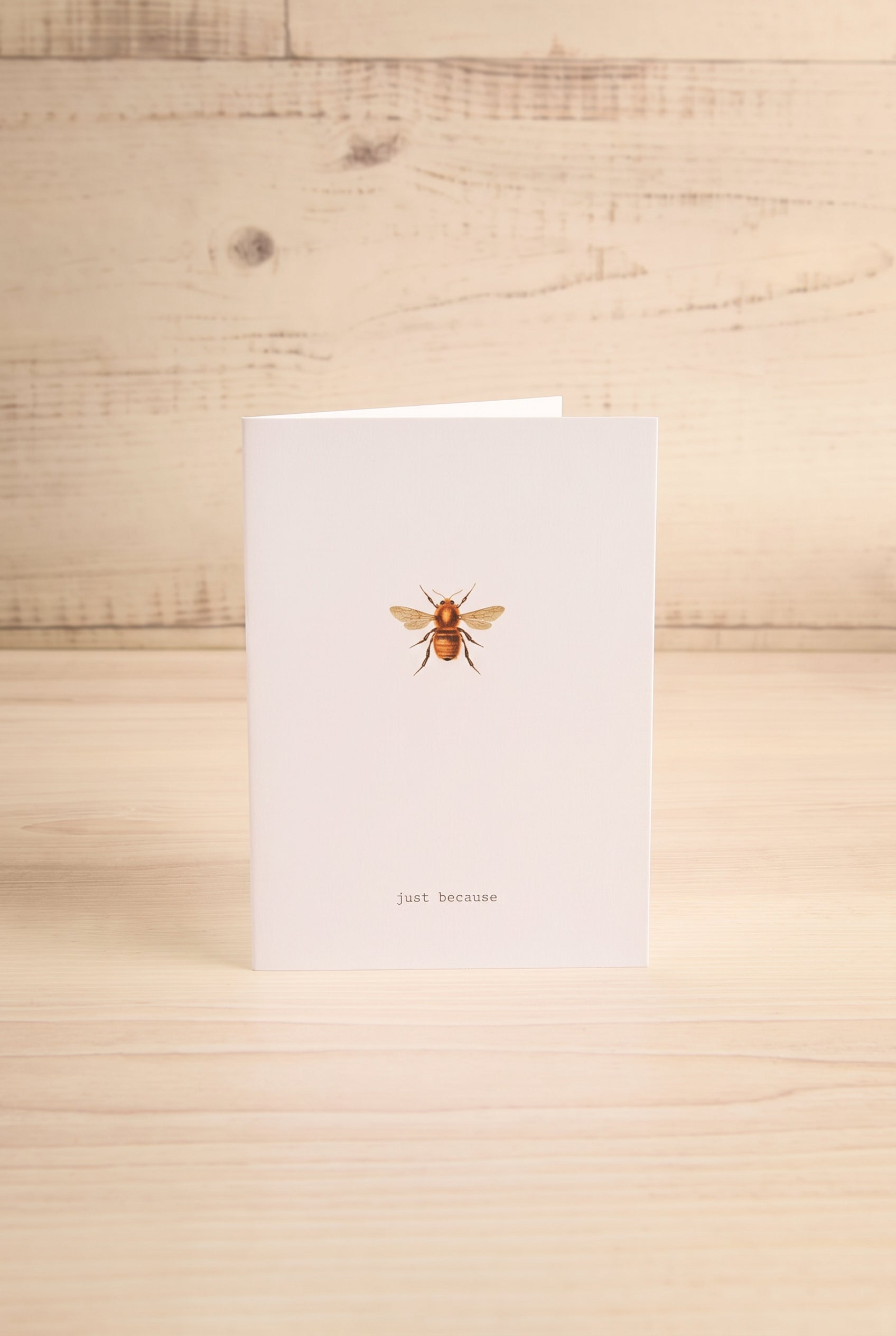 Just Because Small Greeting Card | Maison Garçonne