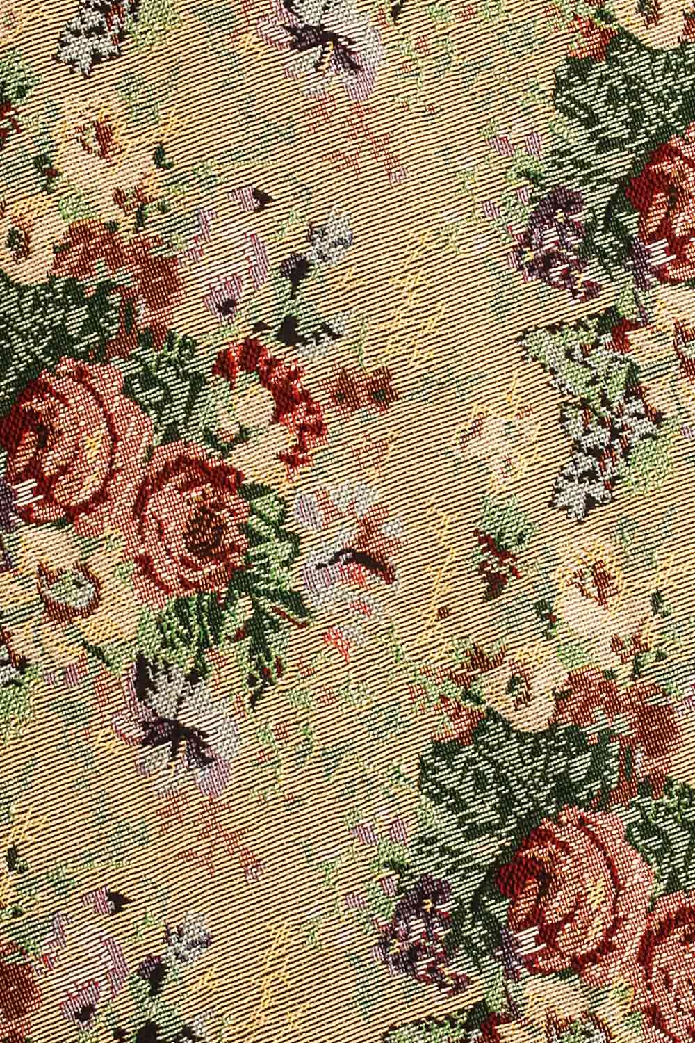 Lazaria Beige Foldable Tote Bag with Floral Pattern | Boutique 1861 fabric