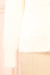 Leni Ivory Fuzzy Cardigan | Boutique 1861 bottom