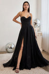 Lexy Black Sparkly Cowl Neck Maxi Dress | Boutique 1861 frontview mannequin 02
