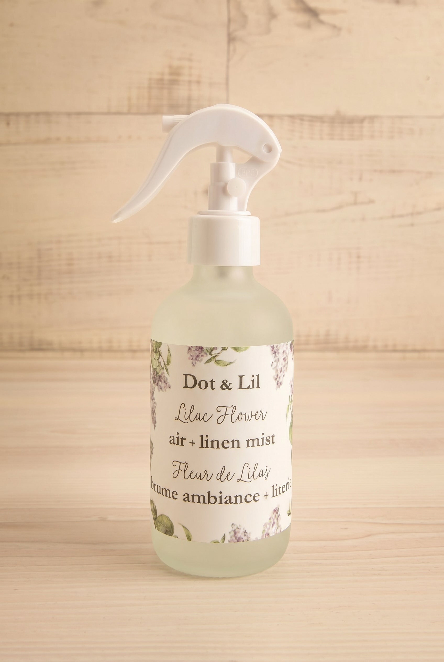 Lilac Flower Air and Linen Mist from Dot & Lil at la petite garçonne