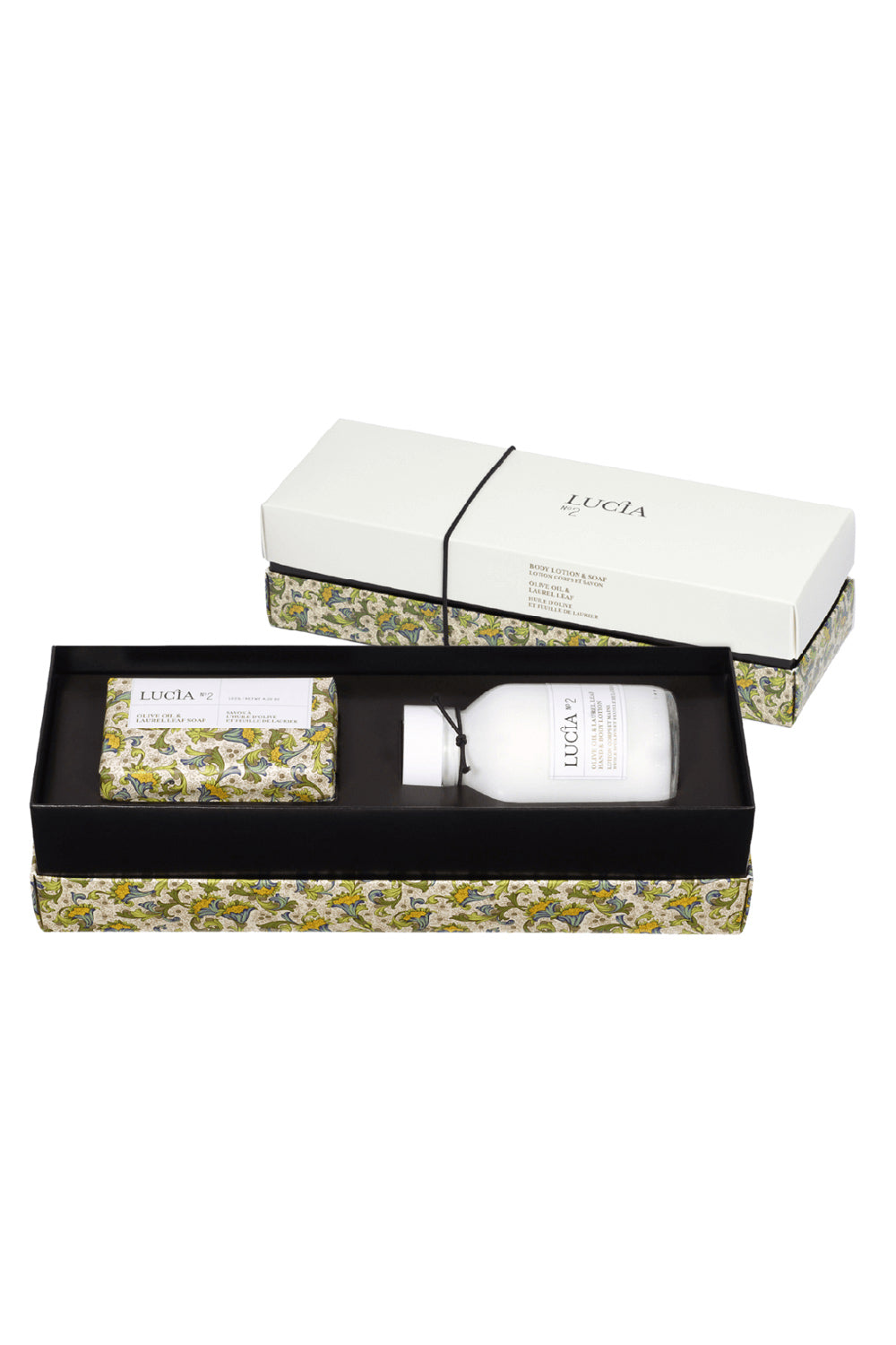 Feuille de Laurier et Huile d'Olive | Coffret Cadeau de Lucia