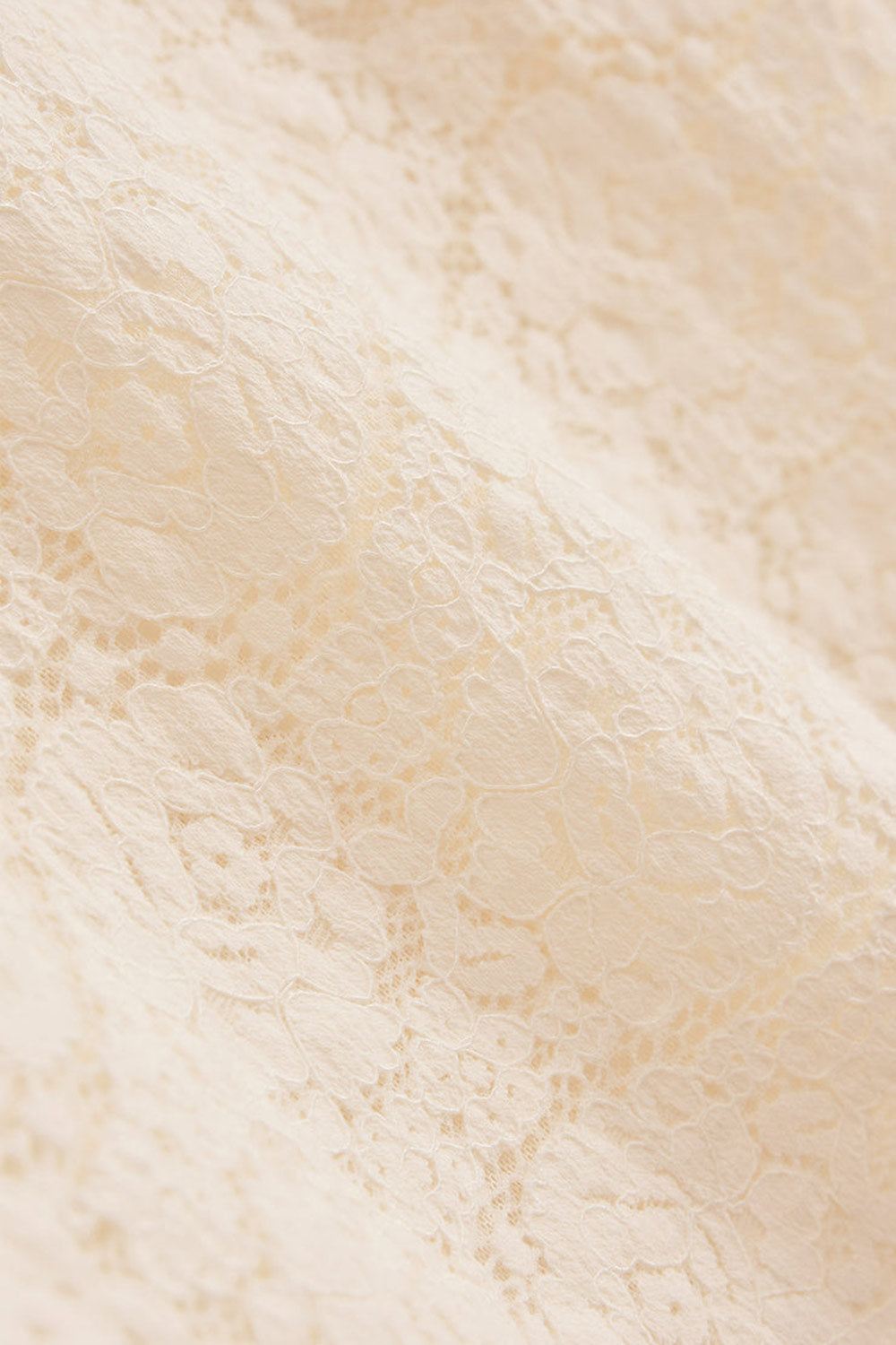 Mizar Ivory Lace Crop Top | Boudoir 1861 details