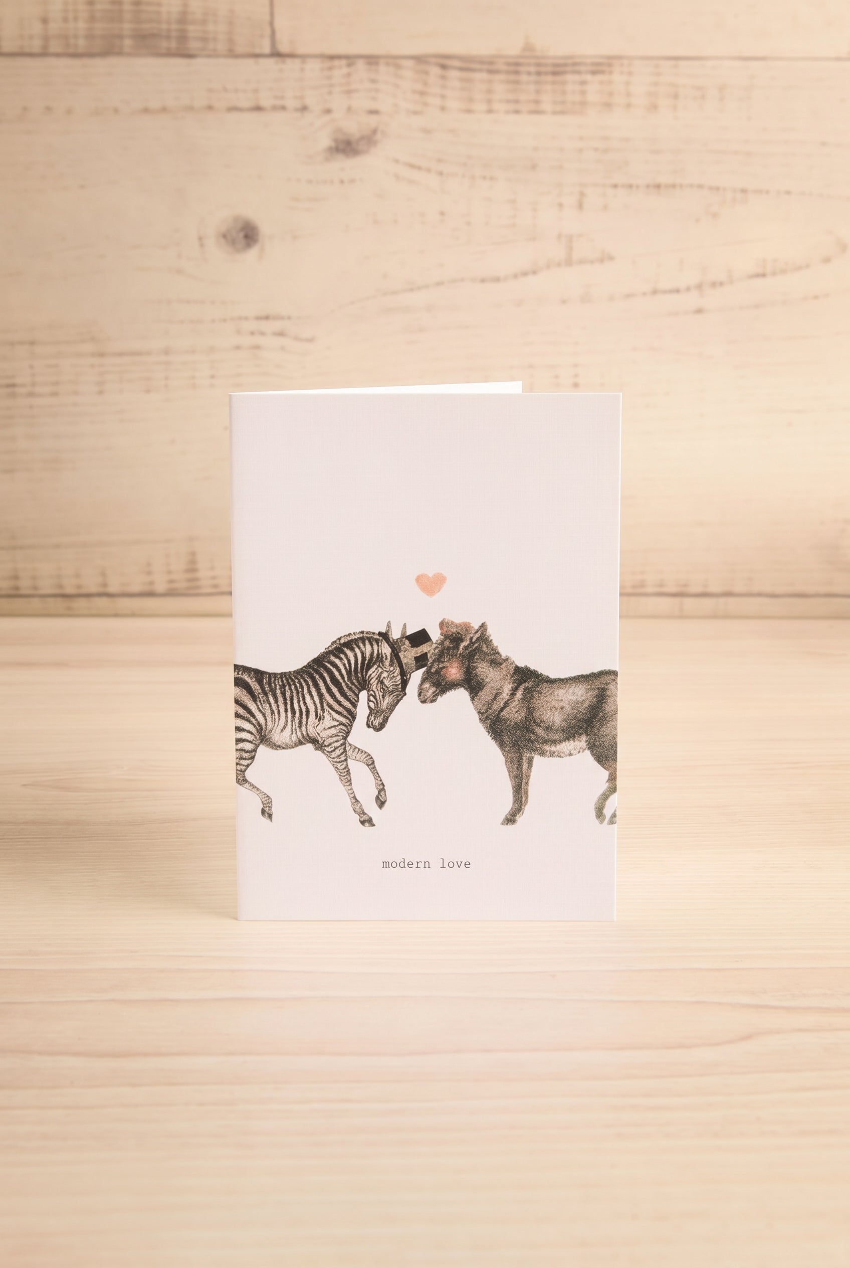 Modern Love Small Greeting Card | Maison Garçonne front 