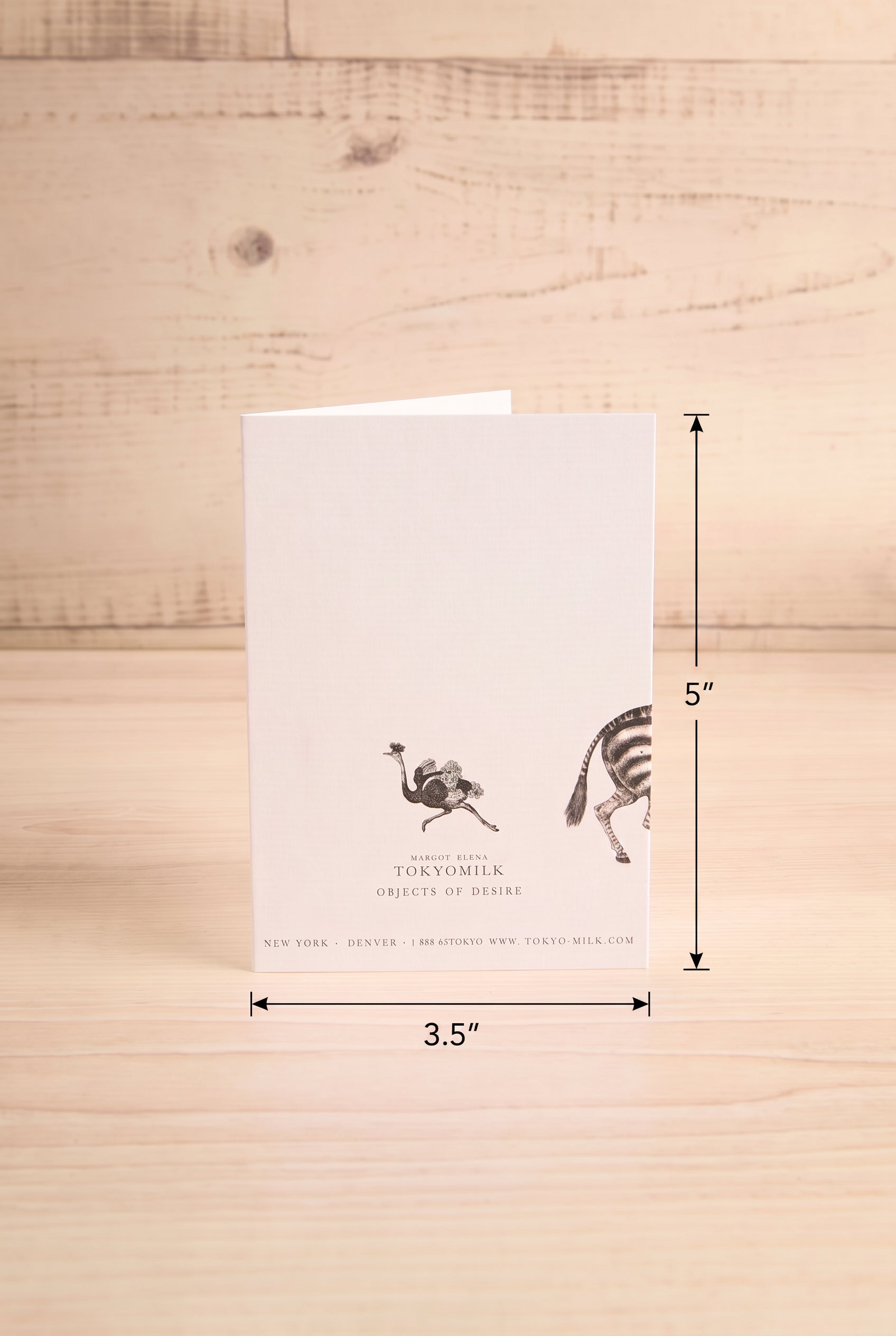 Modern Love Small Greeting Card | Maison Garçonne back