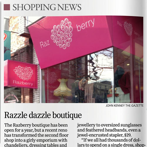 Newspaper press release razberry 2008