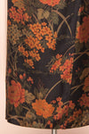 Myrtana Cowl Neck Floral Satin Slip Dress | Boutique 1861 bottom