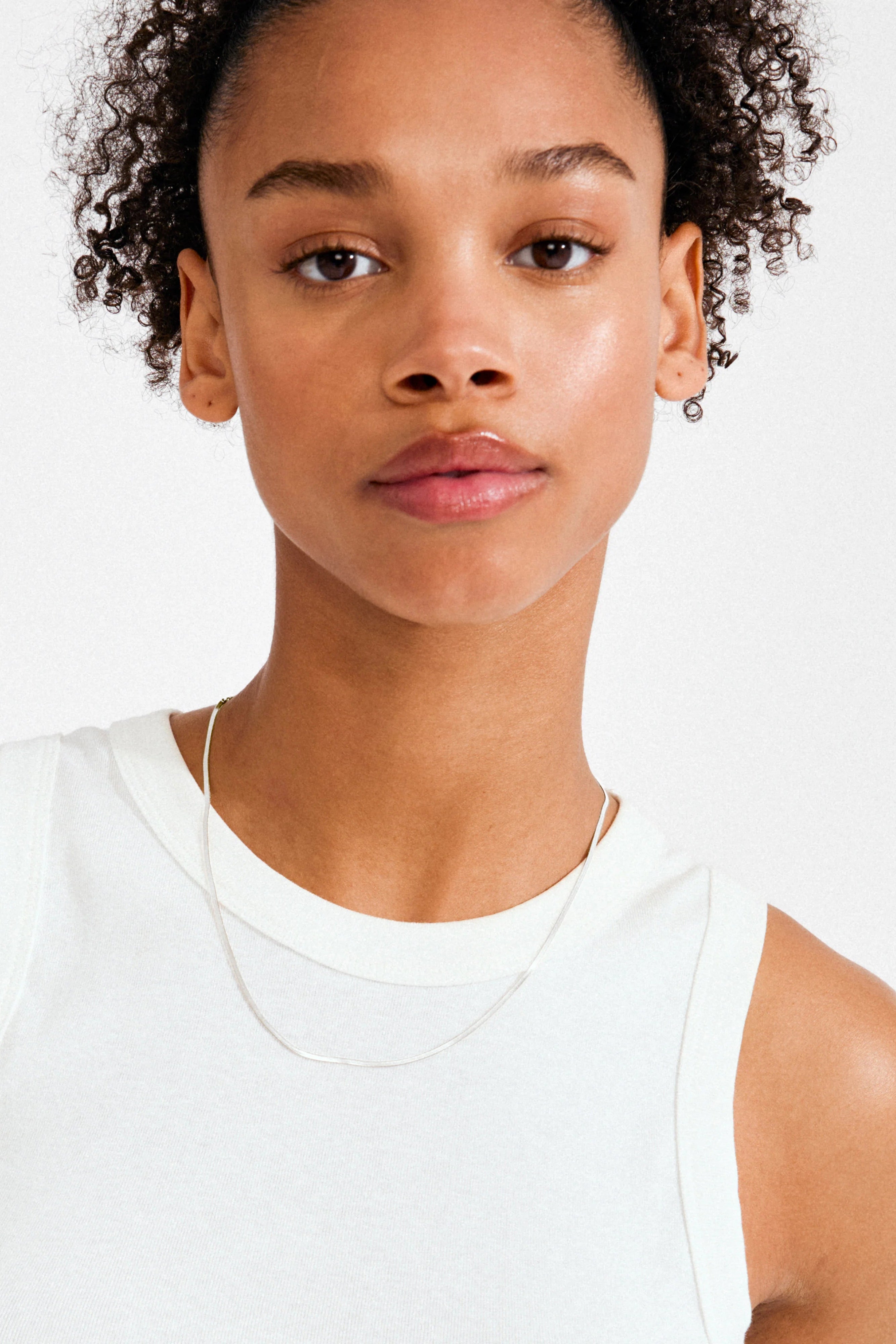 Nykyta Silver | Herringbone Chain Necklace by Pilgrim
