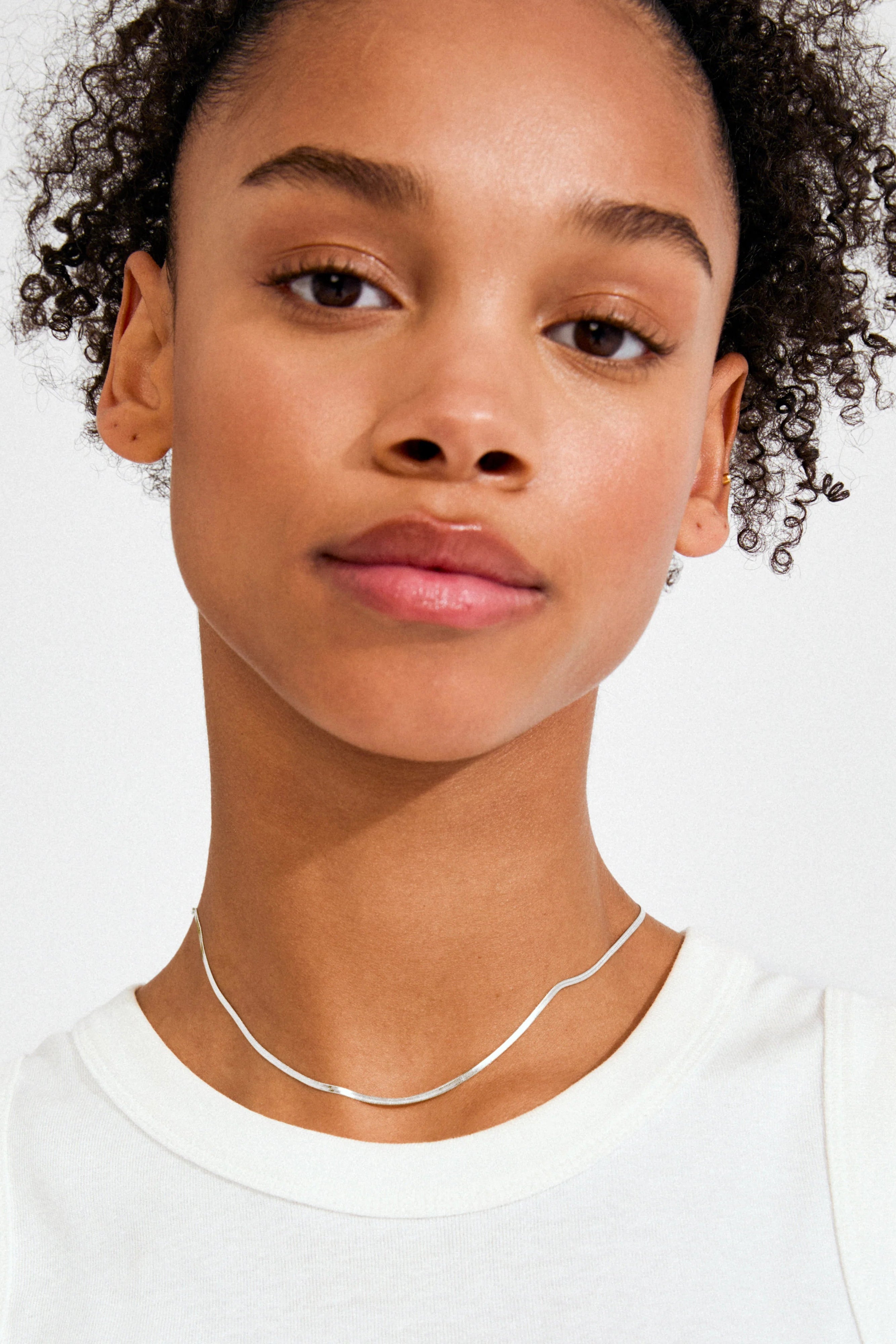 Nykyta Silver | Herringbone Chain Necklace by Pilgrim