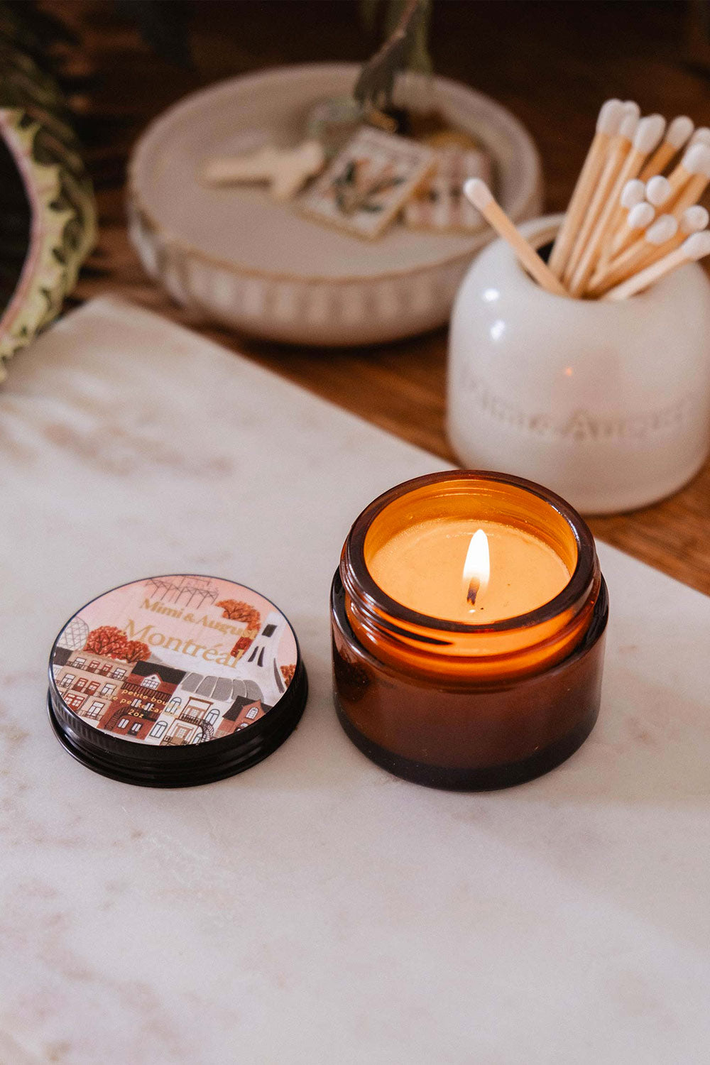 Montreal Candle - 2 options | Maison garçonne small lifestyle