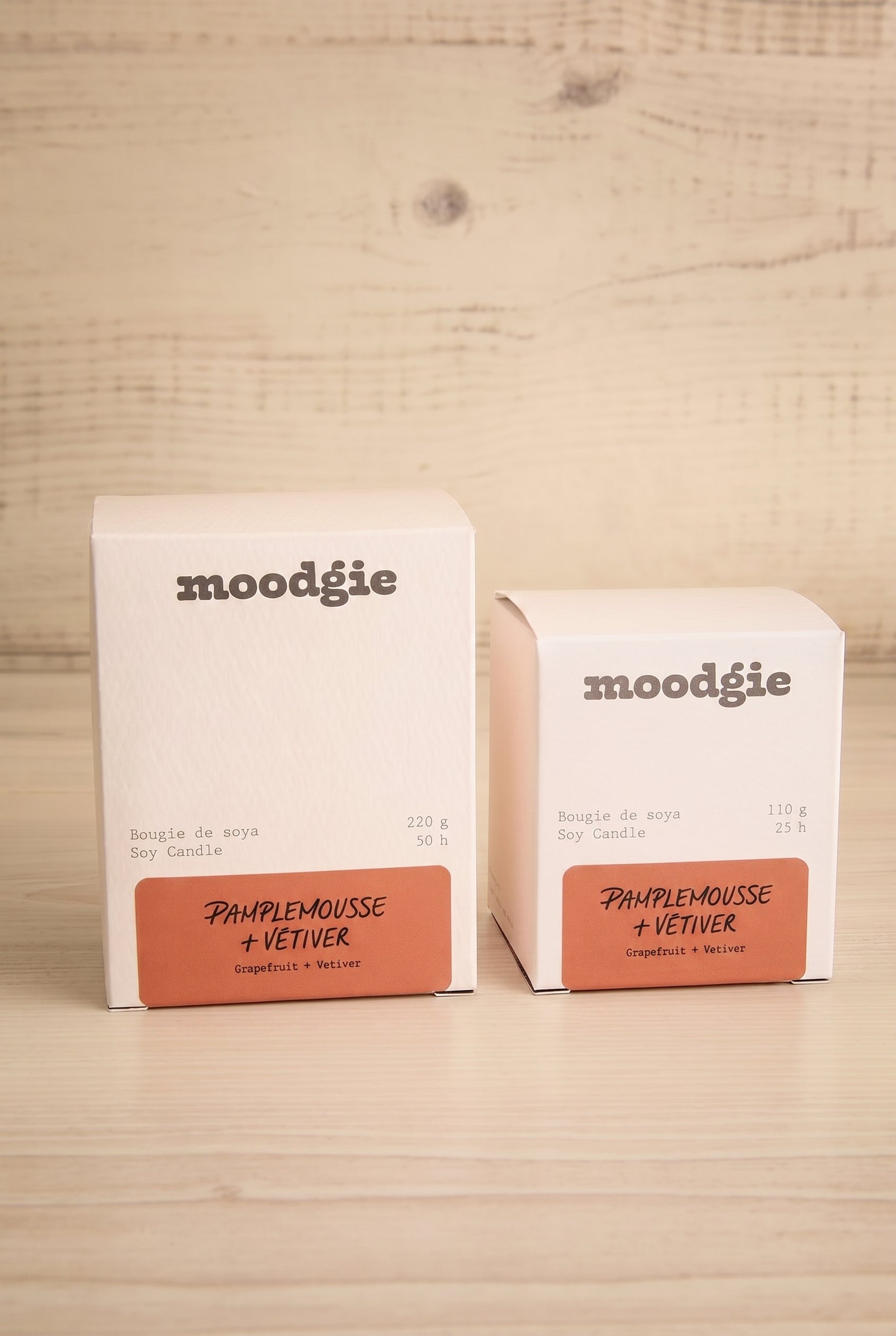 Pamplemousse + Vetiver | Bougie - 2 Options