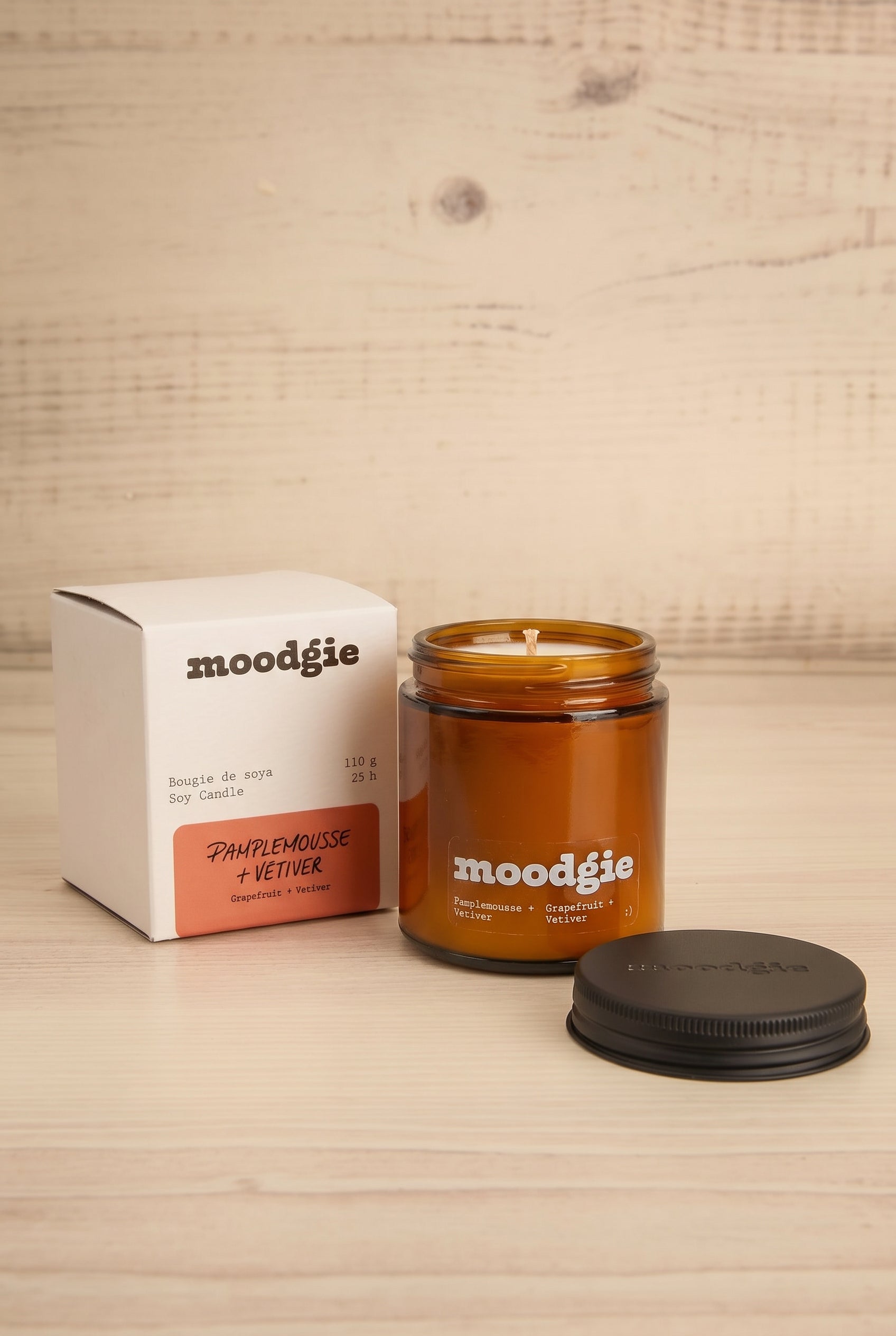 Pamplemousse + Vetiver | Bougie - 2 Options