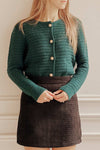 Suzie Black | Oversized Knit Cardigan- Boutique 1861 on model