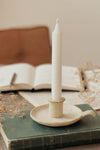 Radja Ceramic Candle Holder w/ Handle | Maison Garçonne lifestyle