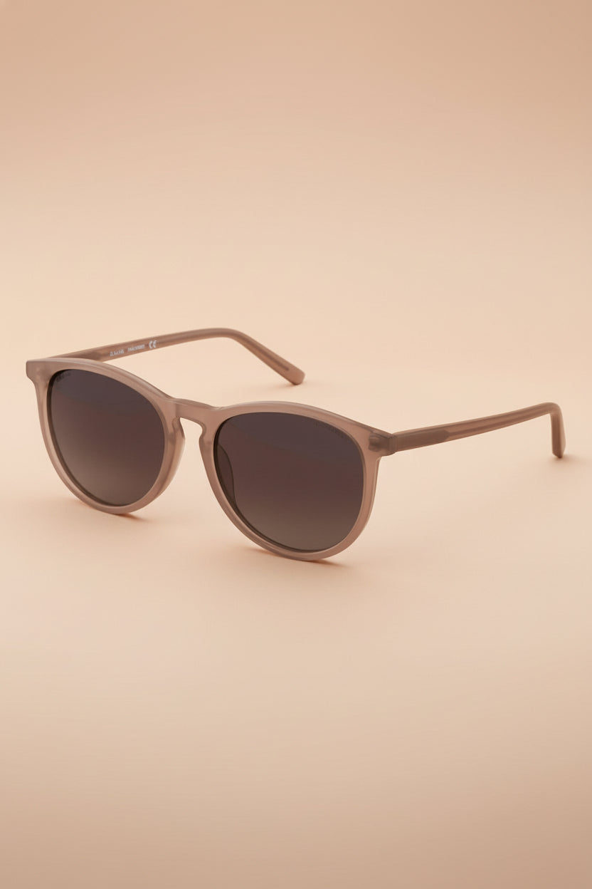 Brown sunglasses with gradient lenses from Pilgrim available at la petite garçonne