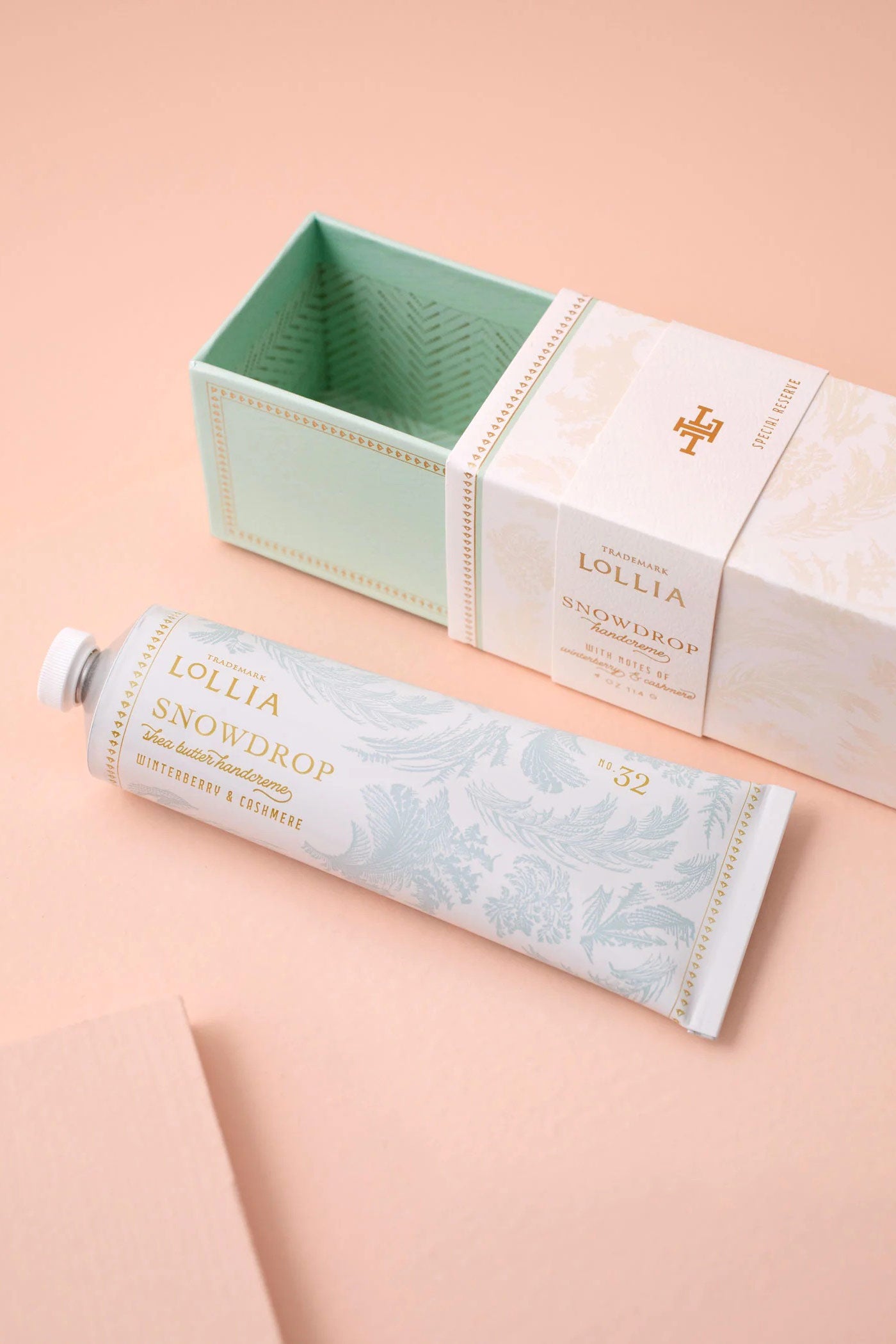 Snowdrop Hand Cream | Maison garçonne flat lay