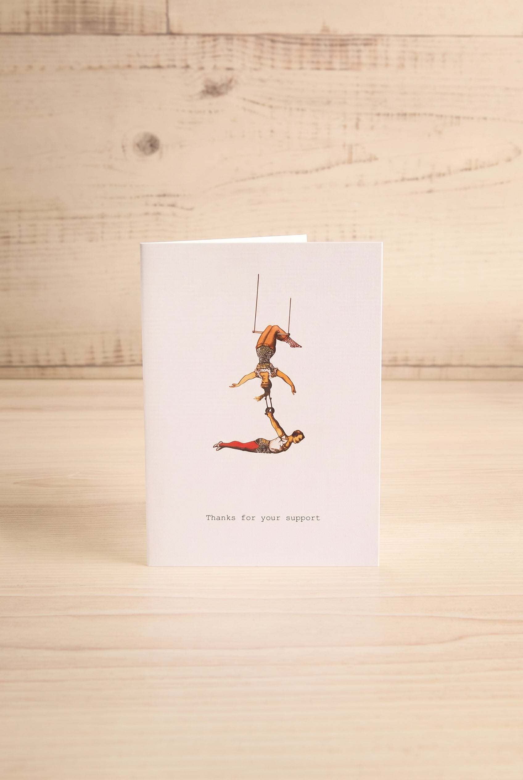 Thank You For Your Support Small Greeting Card | Maison Garçonne