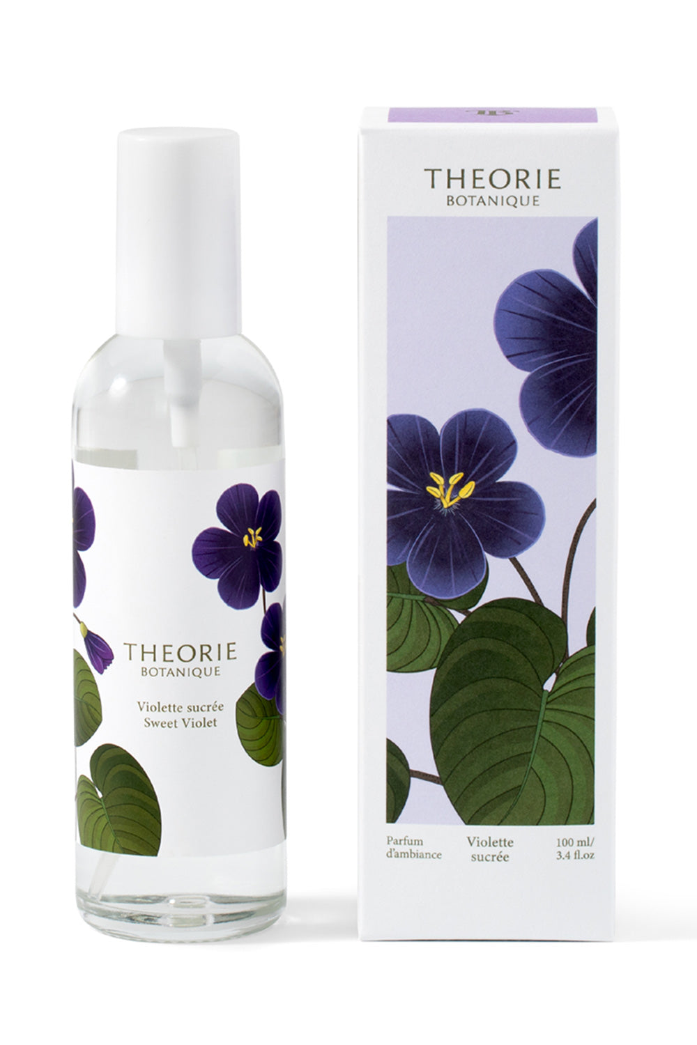 Sweet Violet Room Spray by Theorie Botanique | Maison garçonne bottle