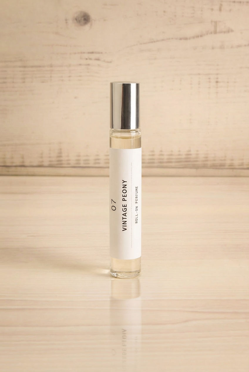 Vintage Peony Roll-On Perfume | Maison garçonne