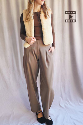 Mensurations du modèle