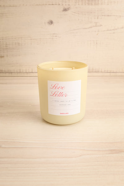 A Day Without You Love Letter Candle | Maison Garçonne front