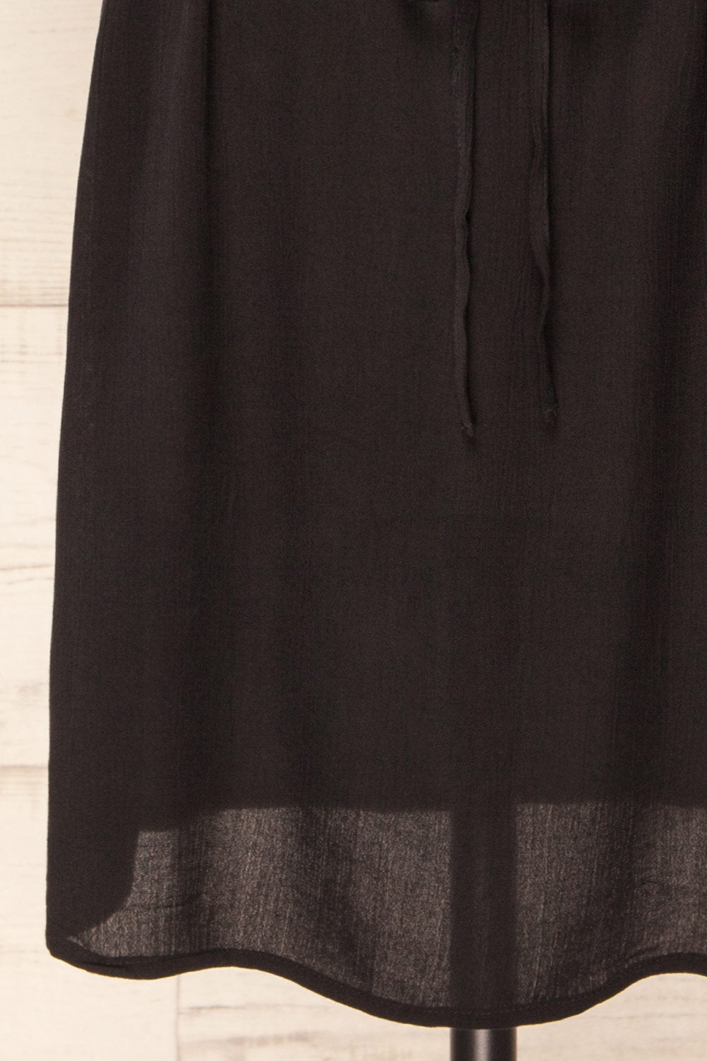 Ababa Black Oversized Short Dress | La petite garçonne bottom