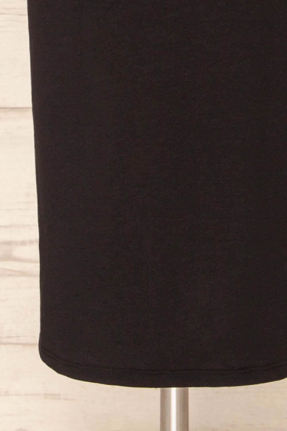 Addis Black Long Skirt w/ Side Slit | La petite garçonne bottom