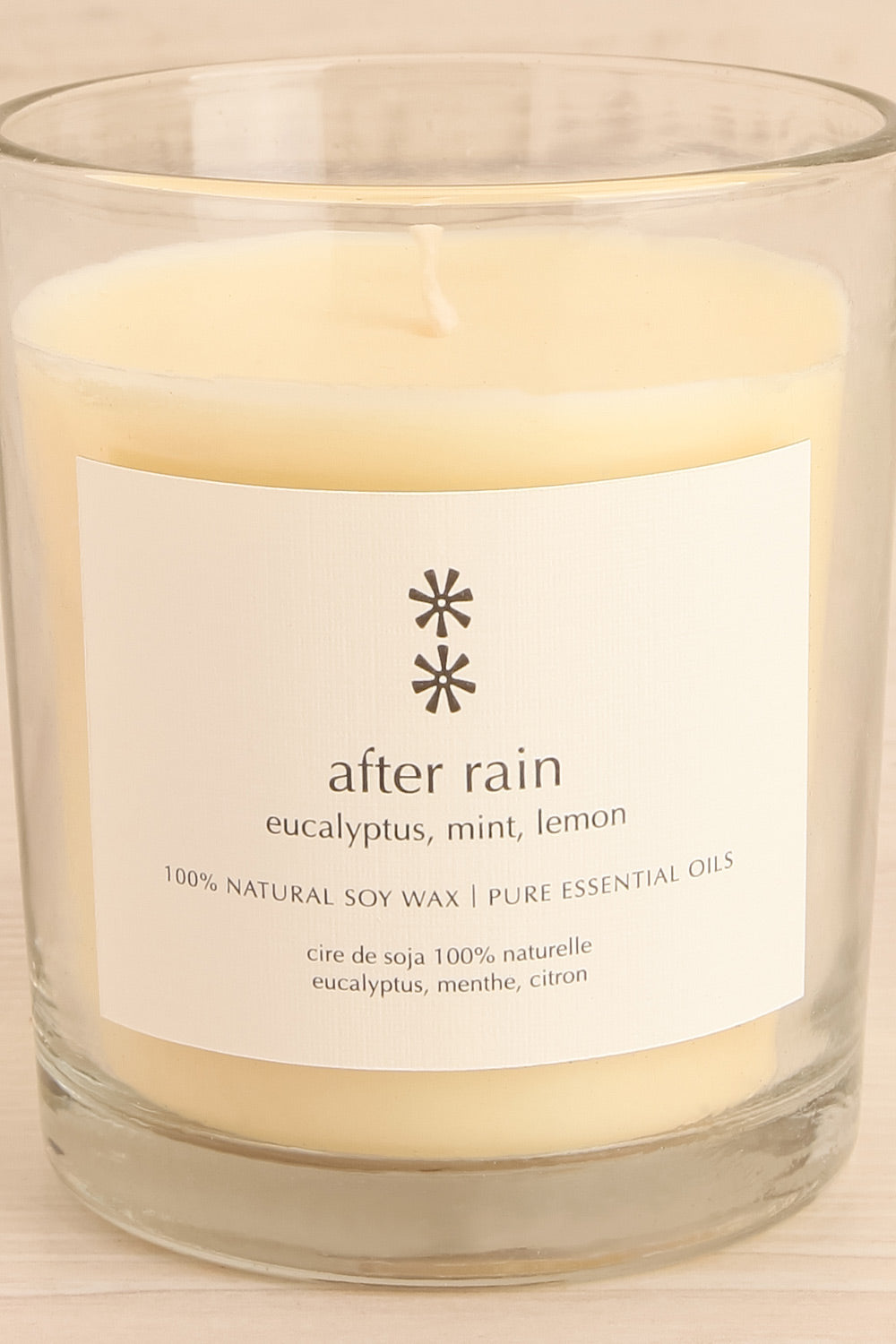 After Rain Candle | Maison garçonne close-up