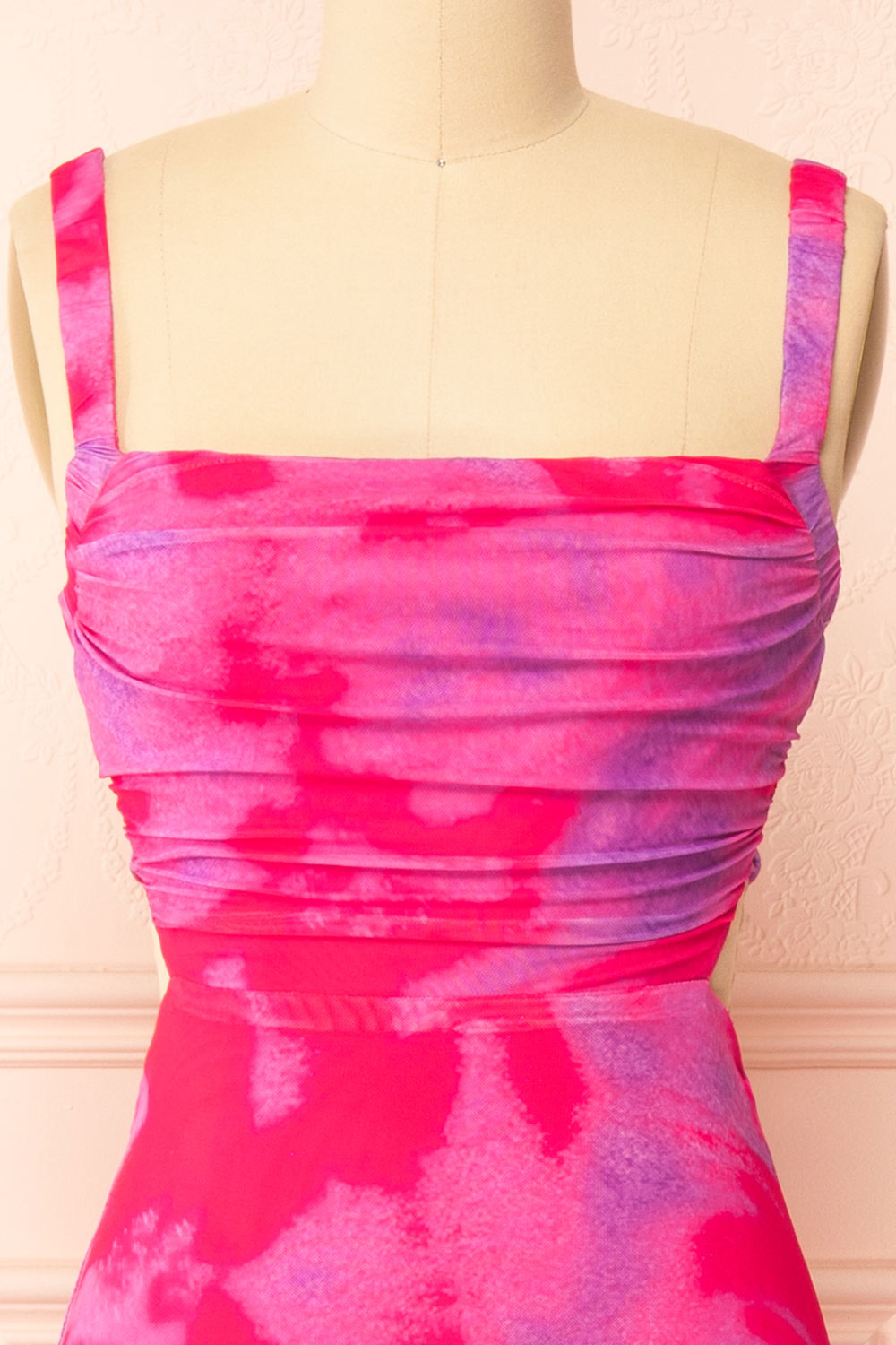 Ahuria Long Tie-Dye Fitted Dress | Boutique 1861 front