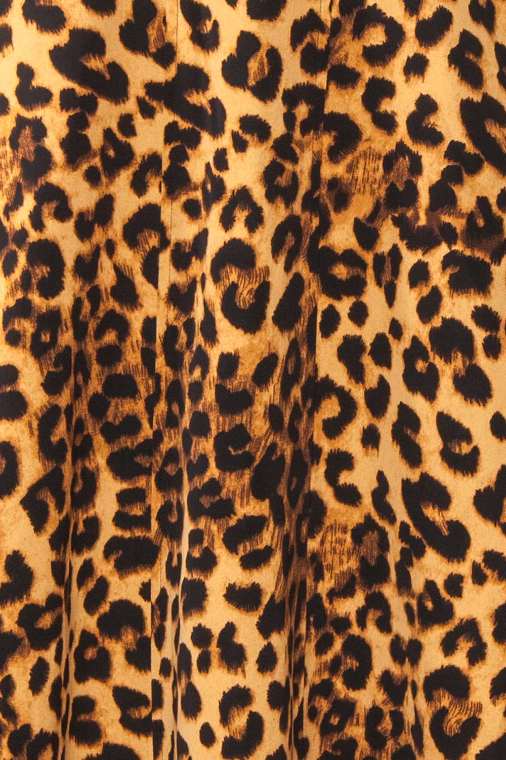 Aidan Leopard Bustier Midi Dress | Boutique 1861 fabric 