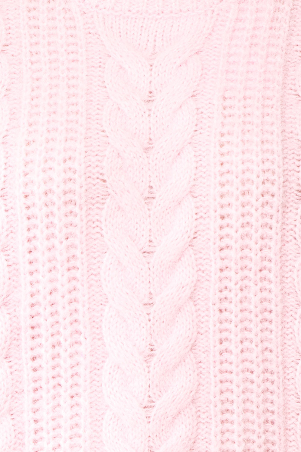 Aishlee Pink Oversized Knit Sweater | Boutique 1861 fabric 
