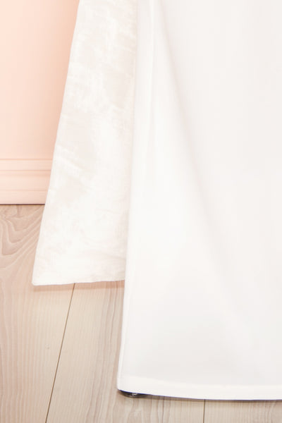 Akalyia Bridal Maxi Dress w/ Large Bow | Boudoir 1861 bottom