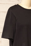 Akumi Black Classic T-Shirt | La petite garçonne side