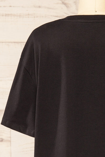Akumi Black Classic T-Shirt | La petite garçonne back