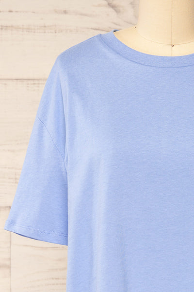 Akumi Blue Classic T-Shirt | La petite garçonne front