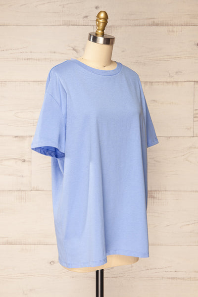 Akumi Blue Classic T-Shirt | La petite garçonne side view