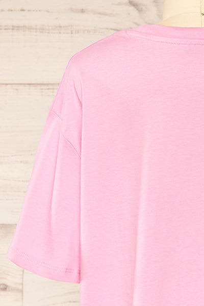 Akumi Pink Classic T-Shirt | La petite garçonne back