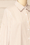 Alistaire Oversized Striped Shirt Dress | La petite garçonne side